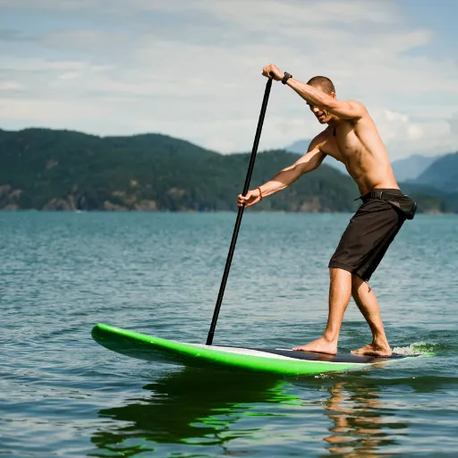 posición correcta remar paddle surf 